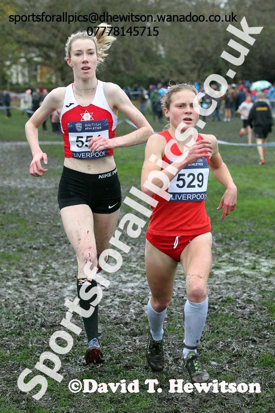 Women under-17s, British Athletics Liverpool Cross Challenge, Sefton Park, Liverpool. Photo: David T. Hewitson/Sports for All Pics